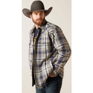 Ariat Men's Hoover Shirt Jacket - Iron Heather