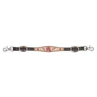 Circle Y Fire Lily Wither Strap