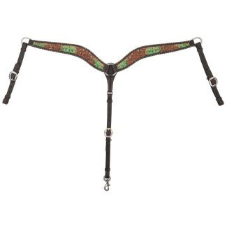 Circle Y Cactus Country Breast Collar