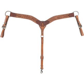 Circle Y Copper Sunflower Breast Collar