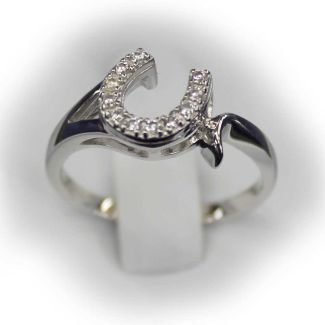 Offset Horseshoe Ring