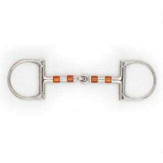 Korsteel Copper Roller Dee Snaffle