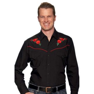  Texas Rose Black Shirt