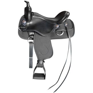 Bar J Shiloh Synthetic Elite Saddle