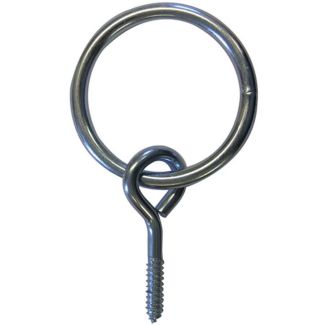 Screw On Eye Ring 3"