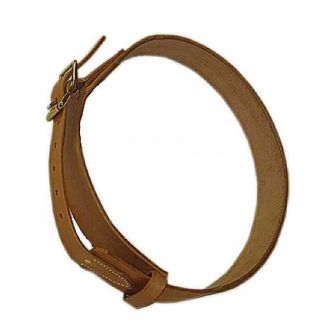 Wide Leather Cribbing Strap