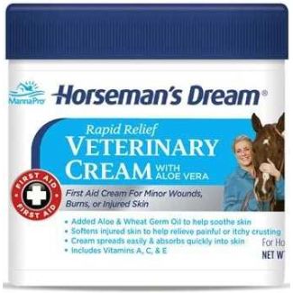 Horsemans Dream Rapid Relief Veterinary Cream 16oz 