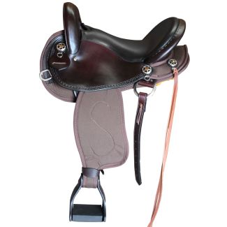 Bar J Sun River Synthetic Elite Saddle