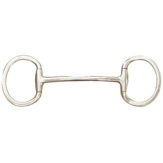 Centaur Stainless Steel Mullen Mouth Eggbutt with Flat Rings