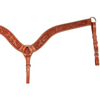 Circle Y No Choke Tapered Floral Breast Collar