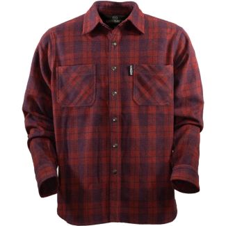 Outback Trading Men&rsquo;s Clyde Big Shirt - Red