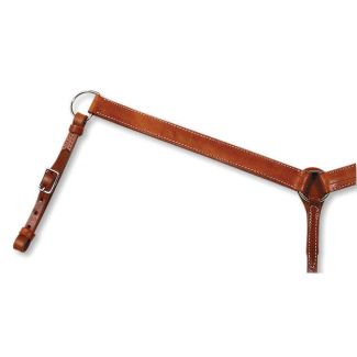 Circle Y 1 1/2” Straight Plain Breast Collar