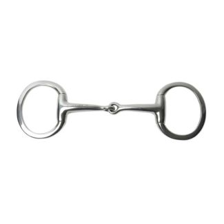 Korsteel Medium Weight Solid Mouth Snaffle