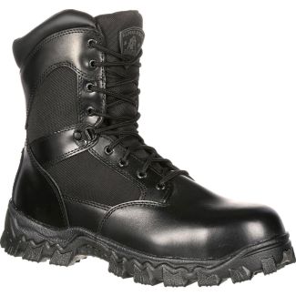 Rocky AlphaForce Zipper Composite Toe Public Service Boot