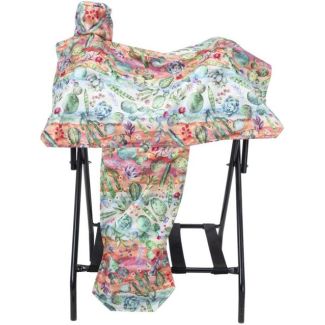 Tough1 Western Total Saddle Cover - Cactus