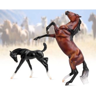 Wild &amp; Free Horse &amp; Foal Set