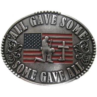 All Gave Some, Some Gave All Belt Buckle