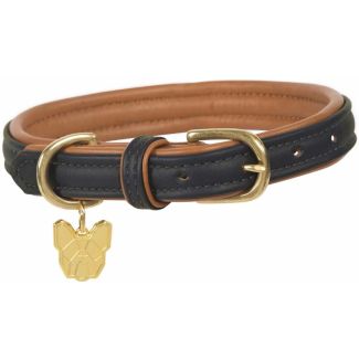 Digby & Fox Padded Leather Dog Collar
