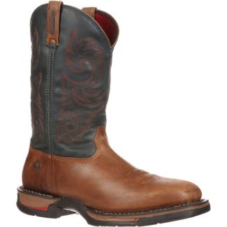 Rocky Mens Long Range Waterproof Western Boot 