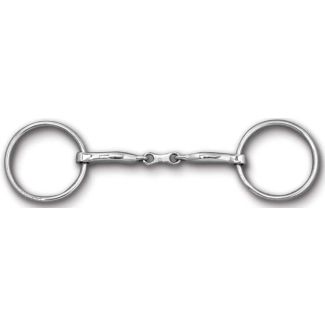 89-28107 Myler Loose Ring with Stainless Steel French Link Snaffle MB 10 