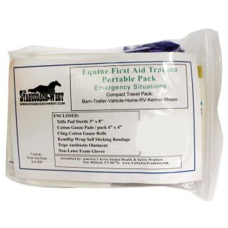 Equine First Aid Trauma Portable Pack