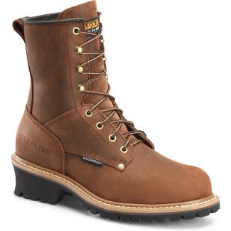 Carolina Men's Elm 8" Steel Toe Waterproof Logger Boot