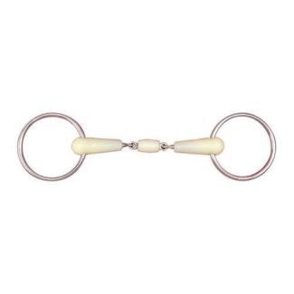 Double Jointed Happy Mouth Loose Ring Snaffle