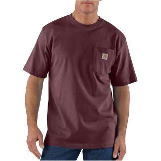 Loose Fit Heavyweight Short-Sleeve Pocket T-Shirt Big &amp; Tall - Port 