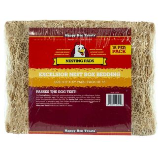 Happy Hen Treats® Excelsior Nesting Pads