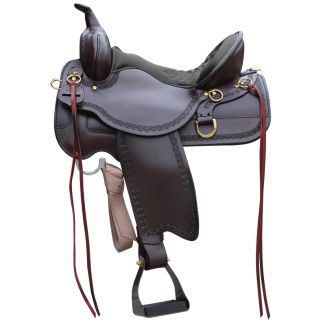 Riverton Trail Saddle-Medium-15"-Walnut