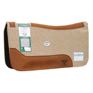 Diamond Wool Contoured Cowboy Saddle Pad