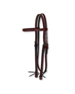CY 5/8" Stitched Browband Headstall 