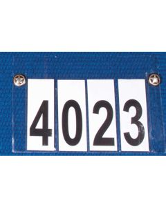 Western Competitor Number System