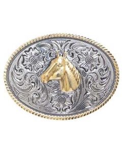 Kids Oval Horsehead with Rope Edge