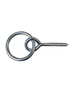 Screw Eye With Ring, 2"