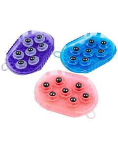 Roma Massage Rubber Mitt with Magnetic Roller Balls