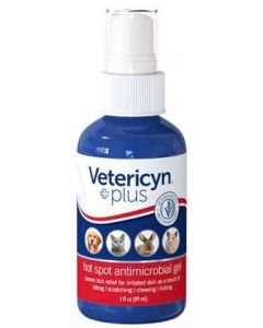 Vetericyn Plus All Animal Hot Spot hydrogel 3 oz