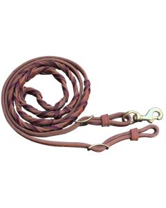 Harness Leather Laced Barrel Reins