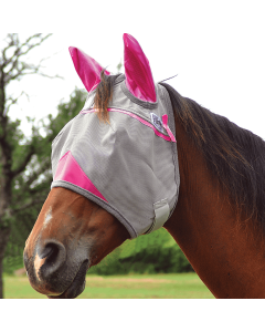 Cashel Breast Cancer Research Crusader Fly Mask With Ears