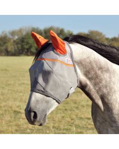 Animal Rescue Crusader Fly Mask With Ears