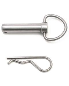 Replacement D-Ring Pin and Safety Clip