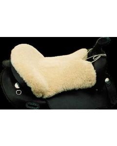 Western, Trail & Endurance Saddle Merino Sheepskin Seat Cushion